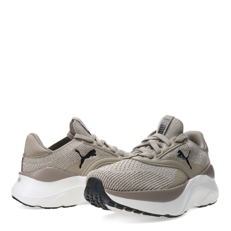 Championes de Mujer Puma Softride Mayve Marrón - Beige Arena