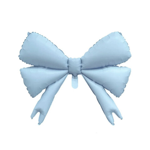 Globo Moño Celeste Pastel