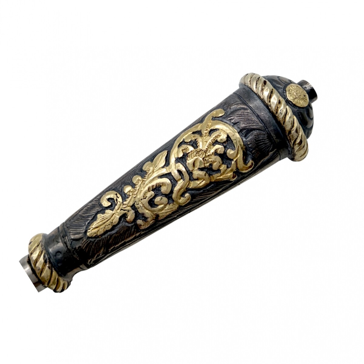 CUCHILLO CRIOLLO PLATA Y ORO 04 - cccrpo04 