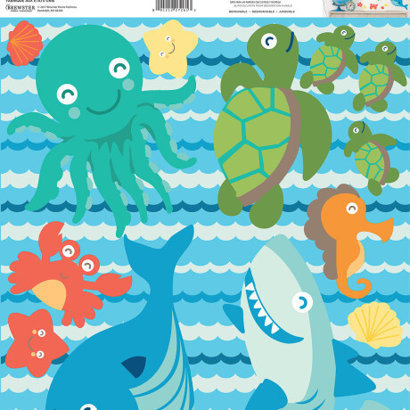 WALLPOPS SEA LIFE WALL STICKERS N/A