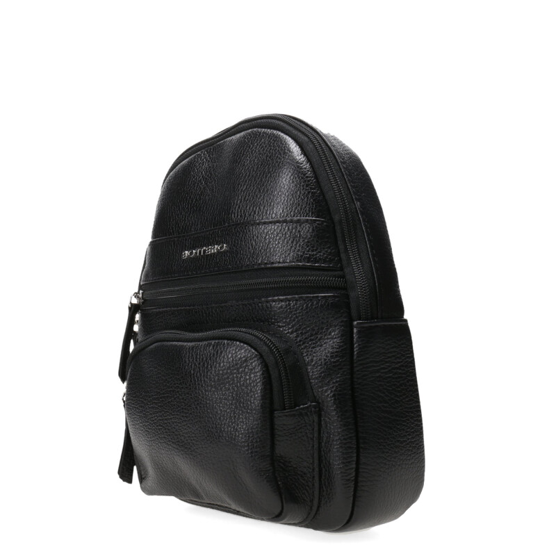 Mochila Bottero mediana Negro