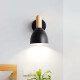 Pack X2 Aplique Lampara Nordica Negra De Metal Para Pared Negro