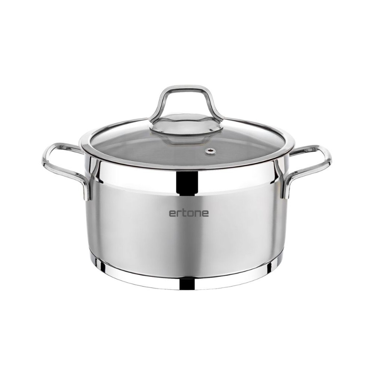 Olla cilindrica inox de 28 cm. Hausberg 