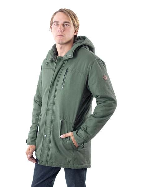 Campera O'Neill Parka Aggro Verde Militar