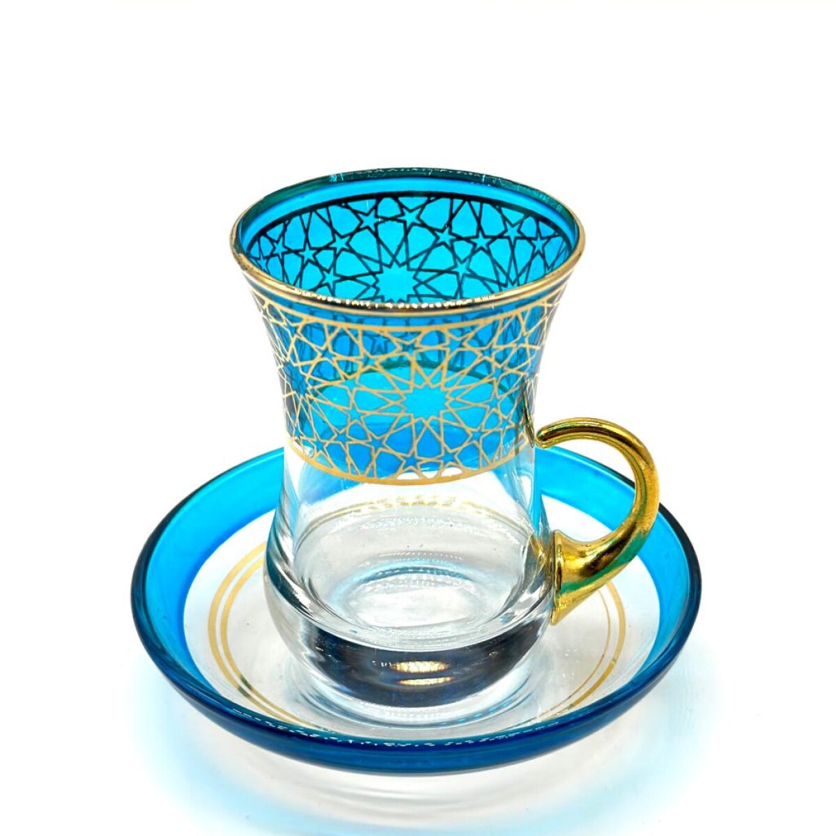 Vaso de té vip color x1 - Turquesa 