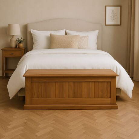 Baul Pie de Cama Línea Naturale Roble