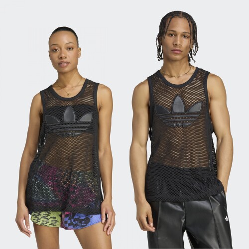 Musculosa Adidas de Malla X Jeremy Scott Negro