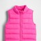 V-FRCH PUFFER VEST PHOEBE PINK