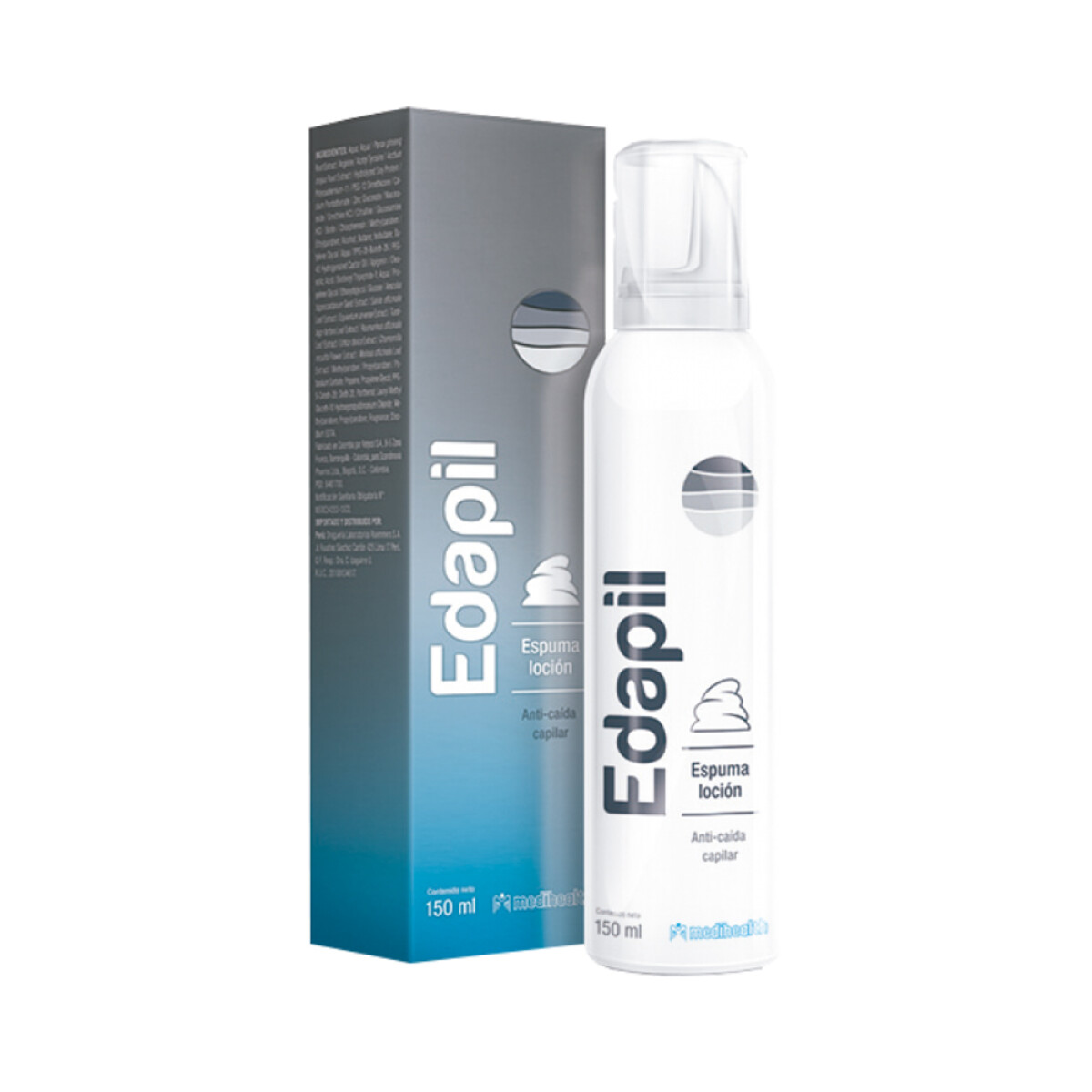 Edapil Loción Espuma 150 ml | Tratamiento Capilar Anticaída
