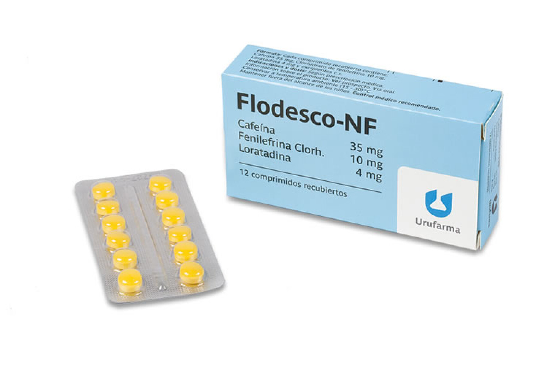 Flodesco NF x12 Comprimidos | Suplemento Nutricional para Bienestar General