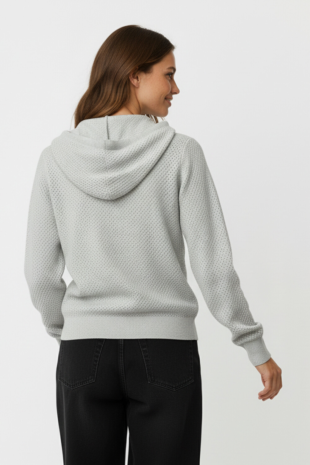 Cardigan Bajor Plateado