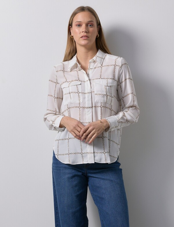 Camisa Printed BLANCO/MULTI