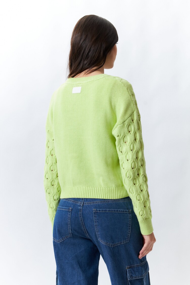 SWEATER ARTURA Verde Claro