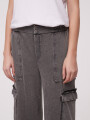 Pantalon Shuain Gris Medio