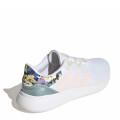Championes de Mujer Adidas QT Racer 3.0 Blanco - Anaranjado - Metalizado