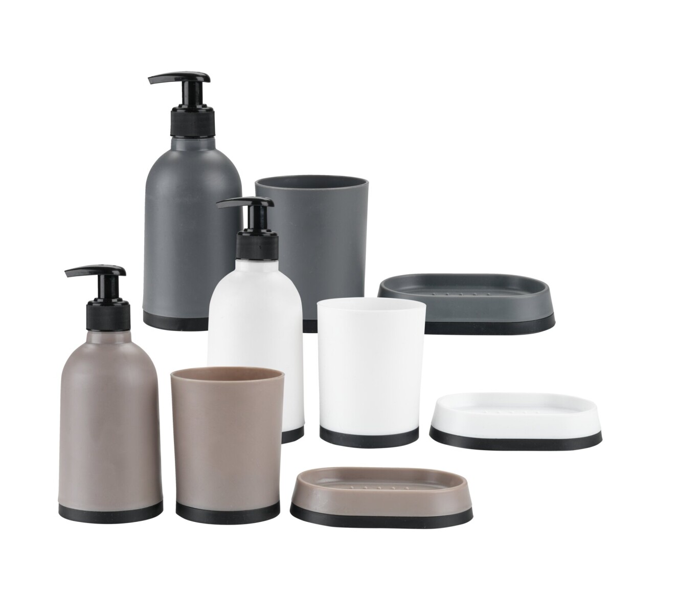 Juego accesorios baño VISLANDA 3u var. 