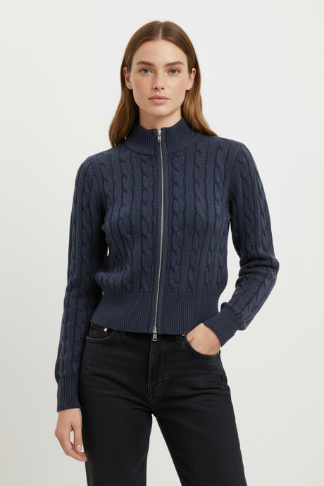 Saco Belvain Azul Piedra