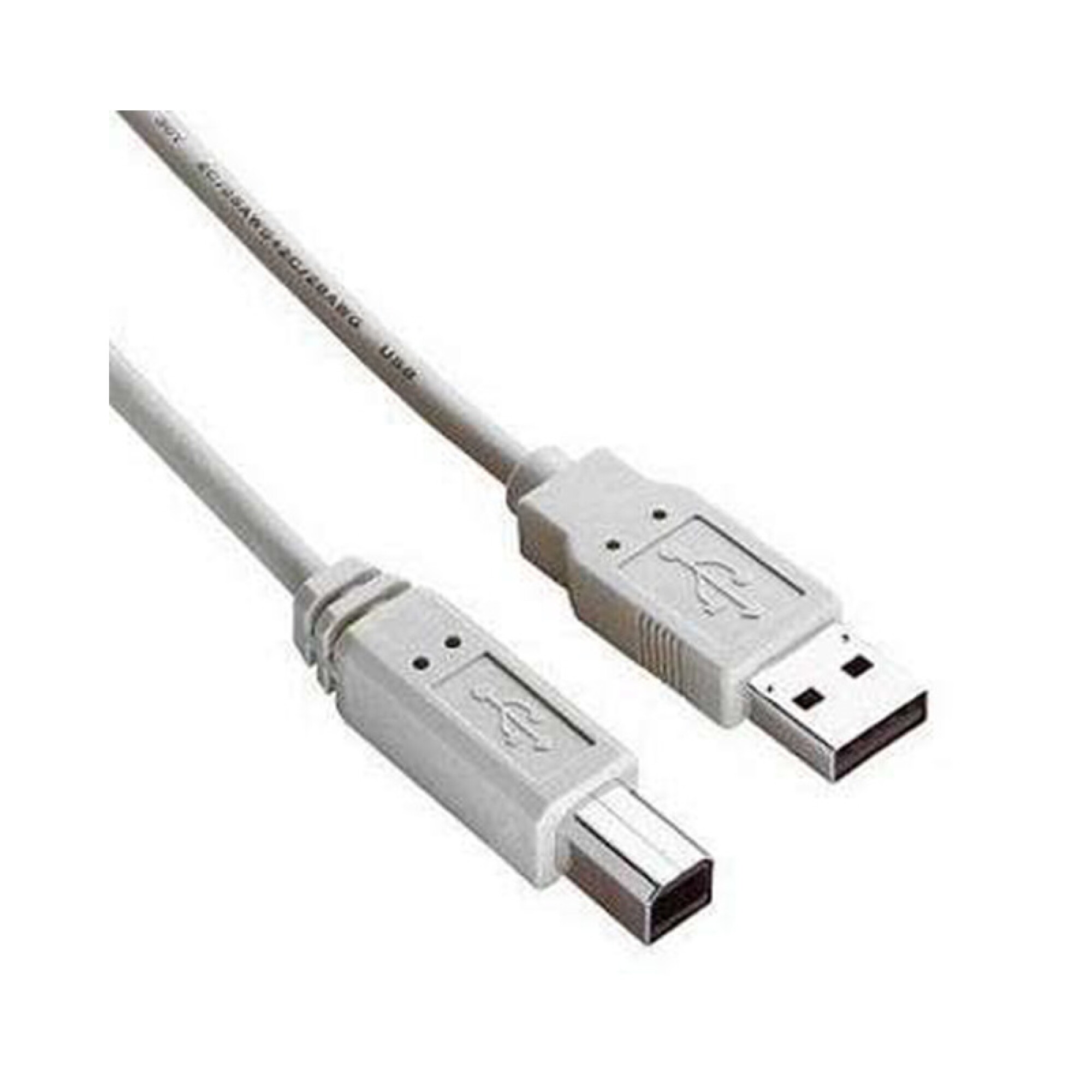 Cable USB 2.0 AB para impresora 1.8 mts — ZonaTecno