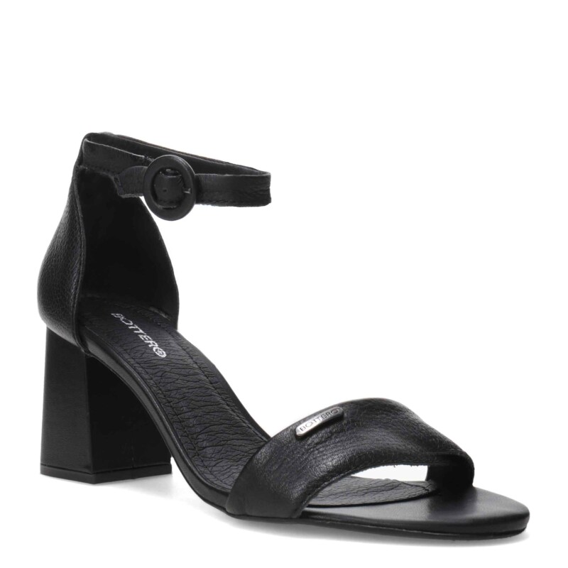 Sandalia de Mujer Bottero alta con pulsera Negro