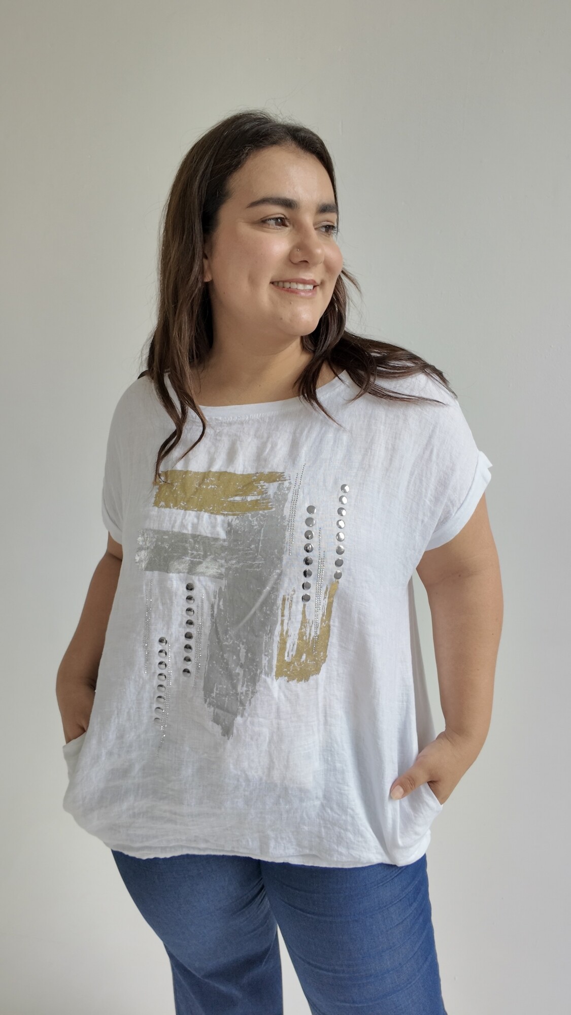 Remera Estela Blanco