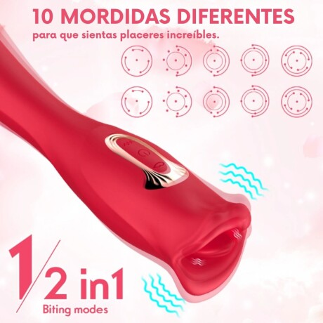 Vibrador Doble Estimulación Con Boca Y Lengua Vibrador Doble Estimulación Con Boca Y Lengua