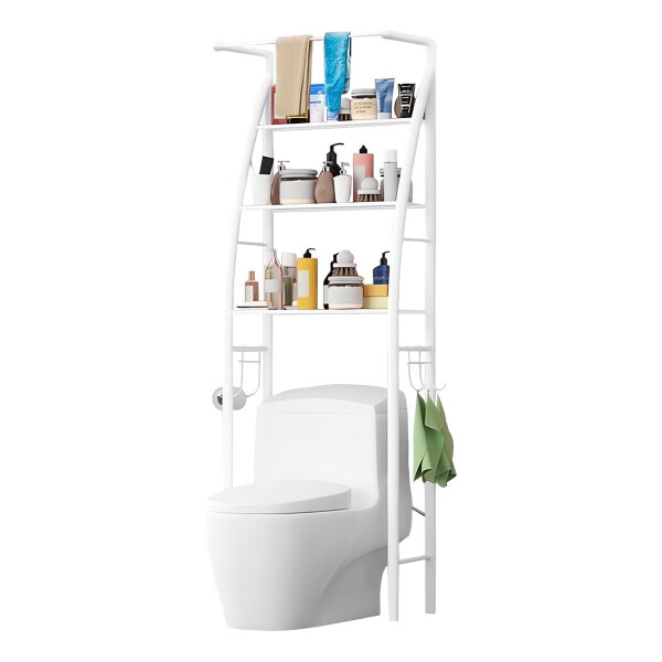 Mueble Organizador Sobre Inodoro Water Multiuso Estantes Mueble Organizador Sobre Inodoro Water Multiuso Estantes