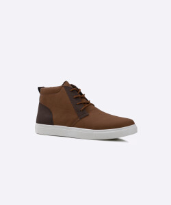 Bota combinada marron