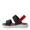 Sandalias de Niño KIDY con velcro Negro - Hielo - Rojo