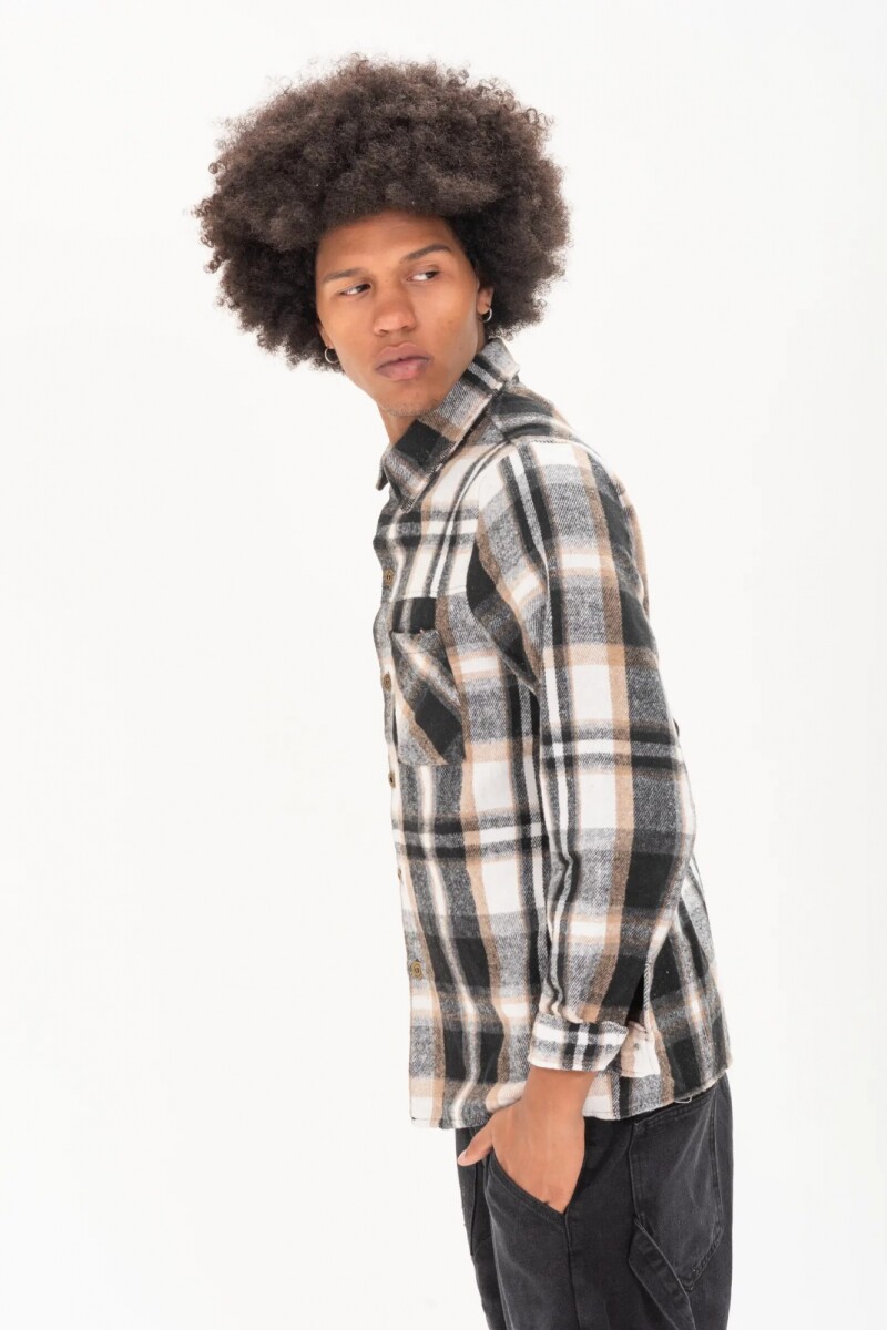 Camisa Lumber Gris