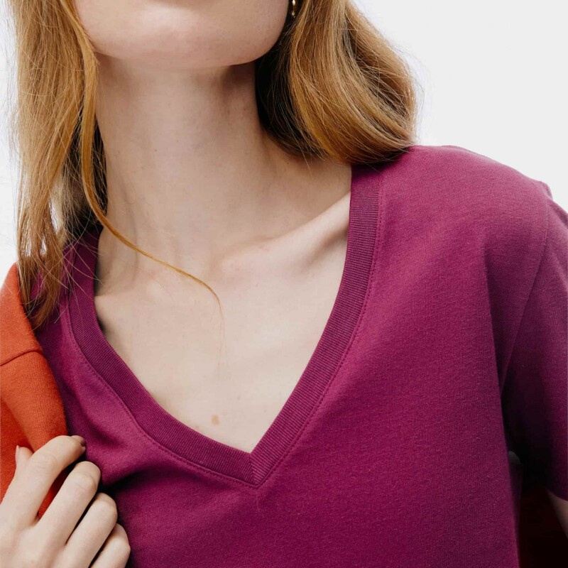 BLUSA MM FEM ROXO ESCURO