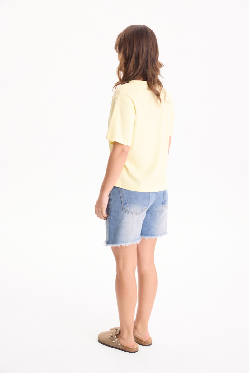 Remera Aura Amarillo