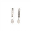 Caravanas Vintage Perlas españolas-Plata 925-Con Perla-CA3209 conperla
