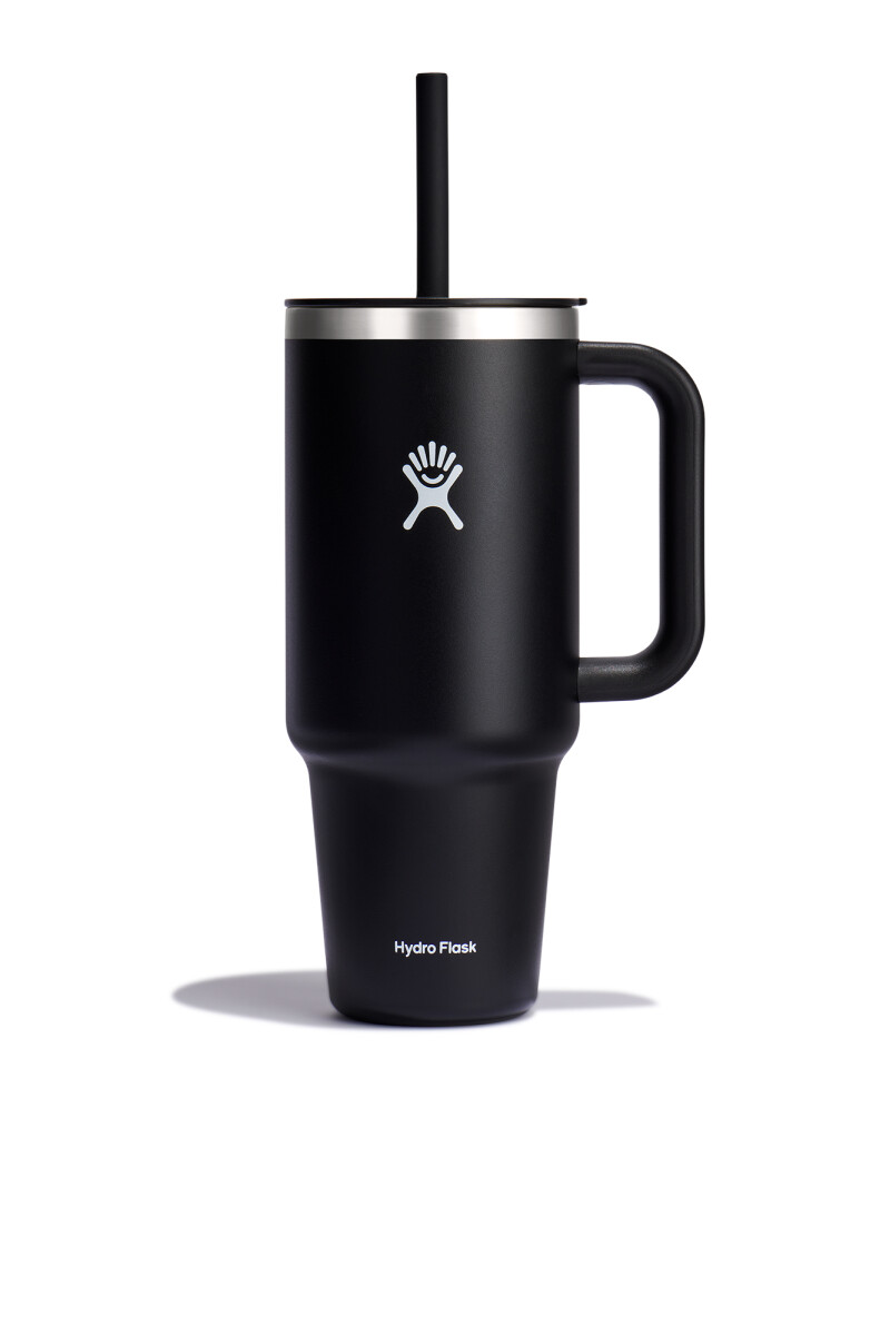 40 OZ ALL AROUND TRAVEL TUMBLER - Black 