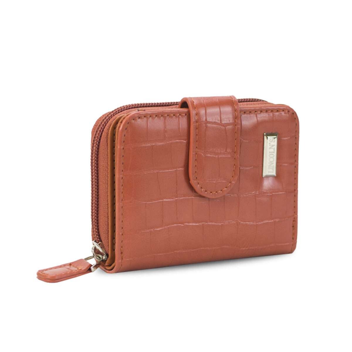 Billetera Paloma - Ladrillo 