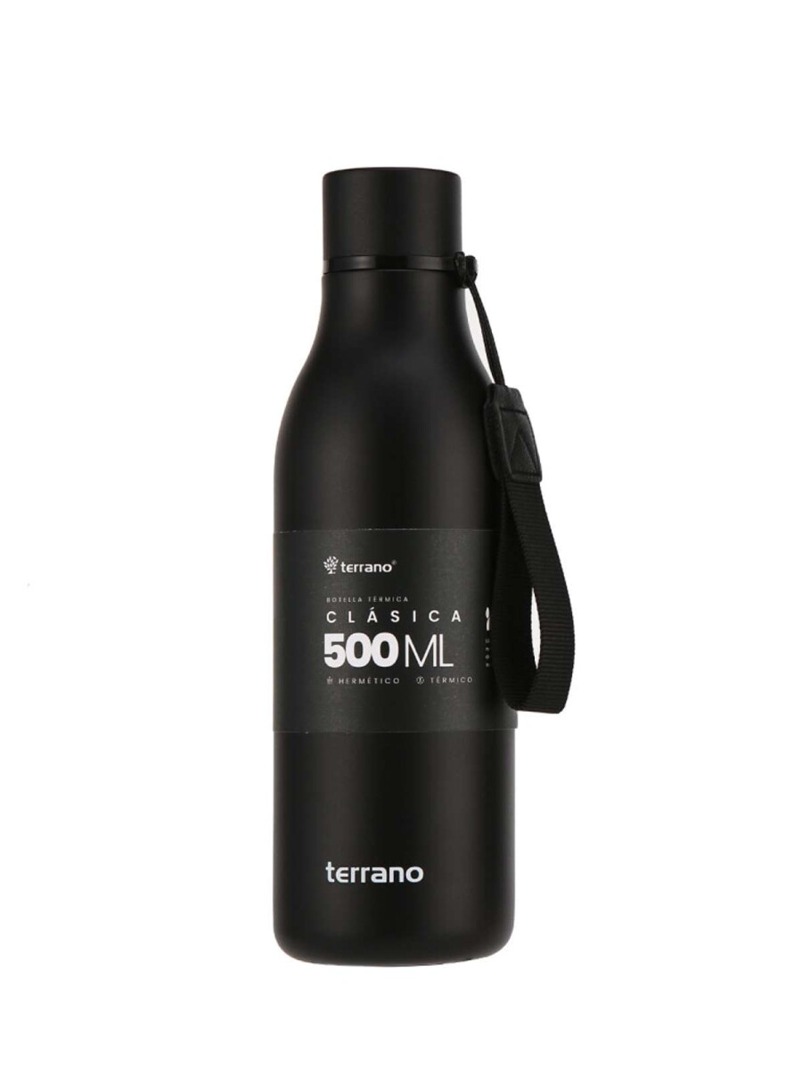 Botella Térmica Clásica - Negro 