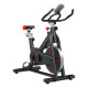 Bicicleta De Spinning Fija Con Resistencia P/fricción 130kg Negro