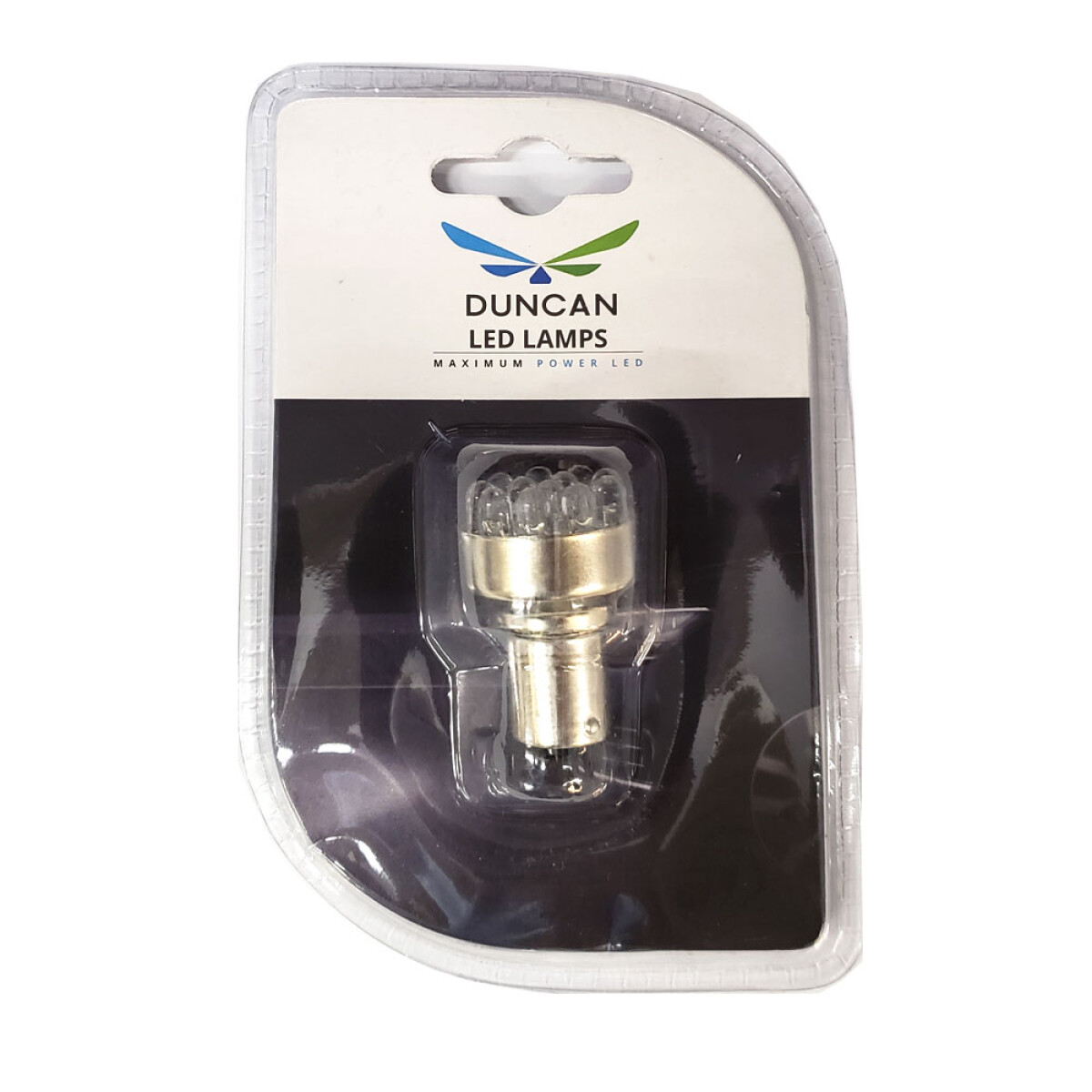 LAMPARA - P21/5W 12V 12 LED FLASH ROJO BLISTER X1 DUNCAN 