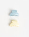 Broches Sets Acrilico Set De 2 Mini Broches De Acrilico. - Combinacion Bicolor