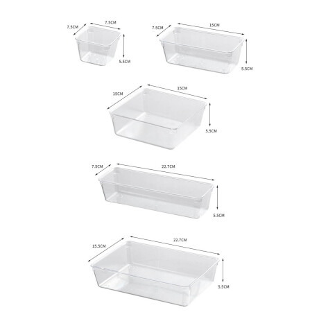 Set 25 Organizadores Cocina Escritorio Oficina Coc004001