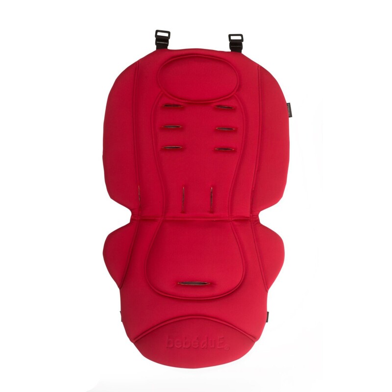 Protector colchoneta Bebédue con espuma memoria Rojo