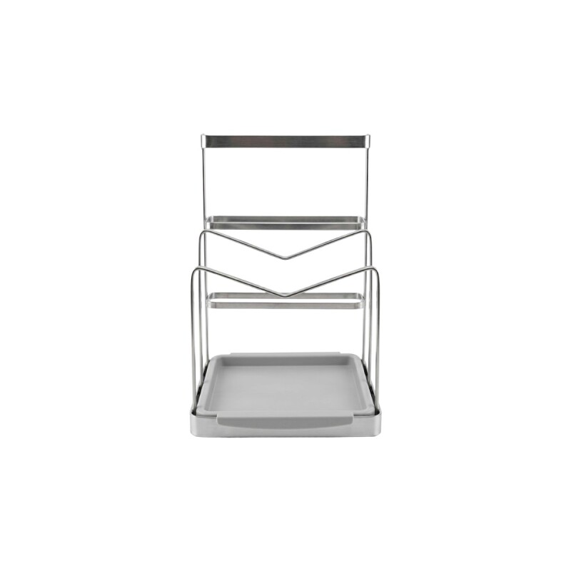 ORGANIZADOR METAL PLATA P/COCINA Unica