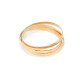 Anillo Triple Alianza En Oro 18K Amarillo Anillo Triple Alianza En Oro 18K Amarillo