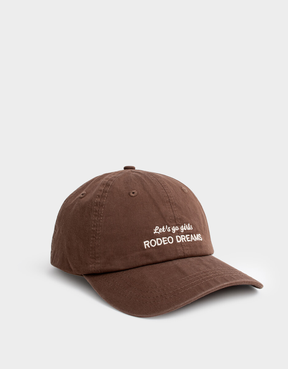 Gorra Canvas Bordada 