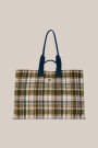 BOLSO SECRET CHECKS Verde
