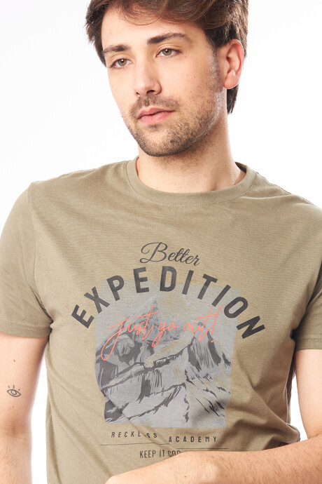 T-SHIRT EXPEDE Oliva