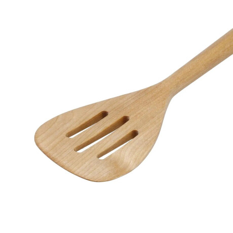 Cuchara de Madera Ranurada con Gancho KitchenAid Cuchara de Madera Ranurada con Gancho KitchenAid