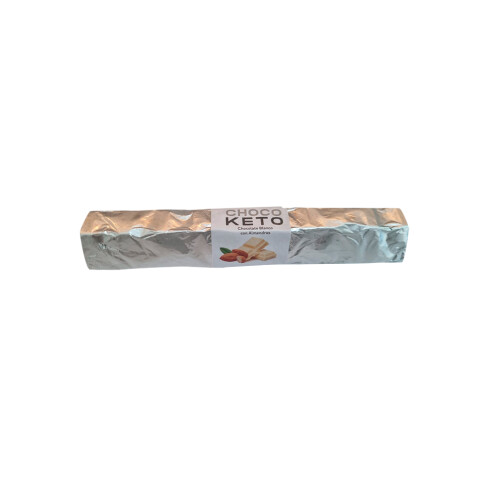 Chocoketo blanco con almendras Betsa Keto Chocoketo Bco Almendras Betsa