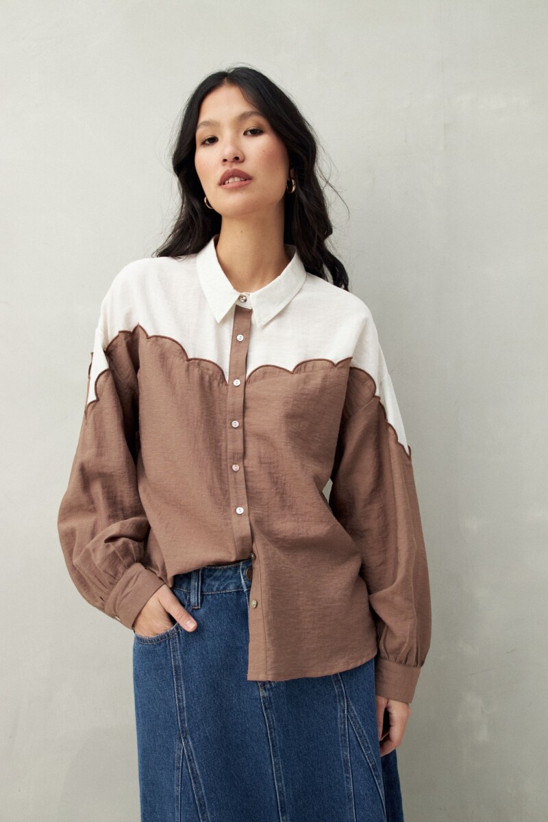 CAMISA EPONIA Crudo