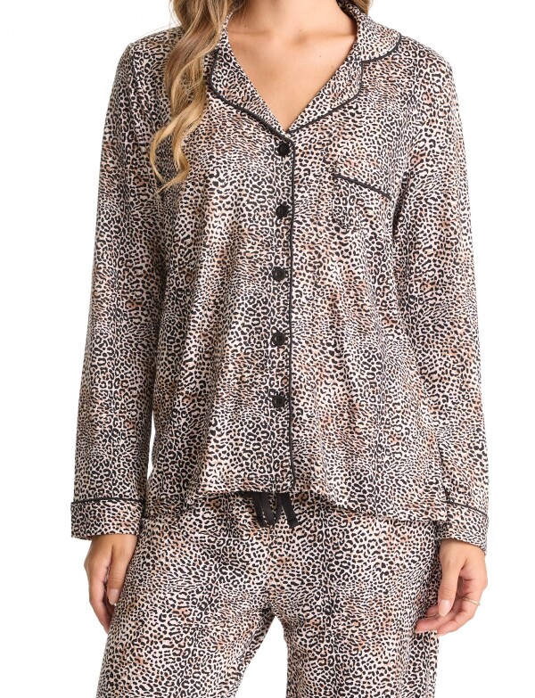 Pijama Con Pantalon MULTI/NEGRO