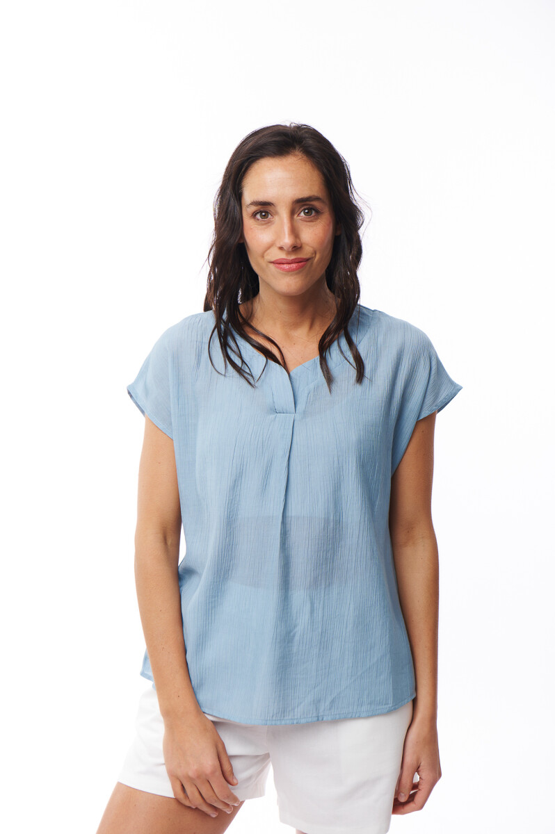 BLUSA THAIS - VERDE AGUA 